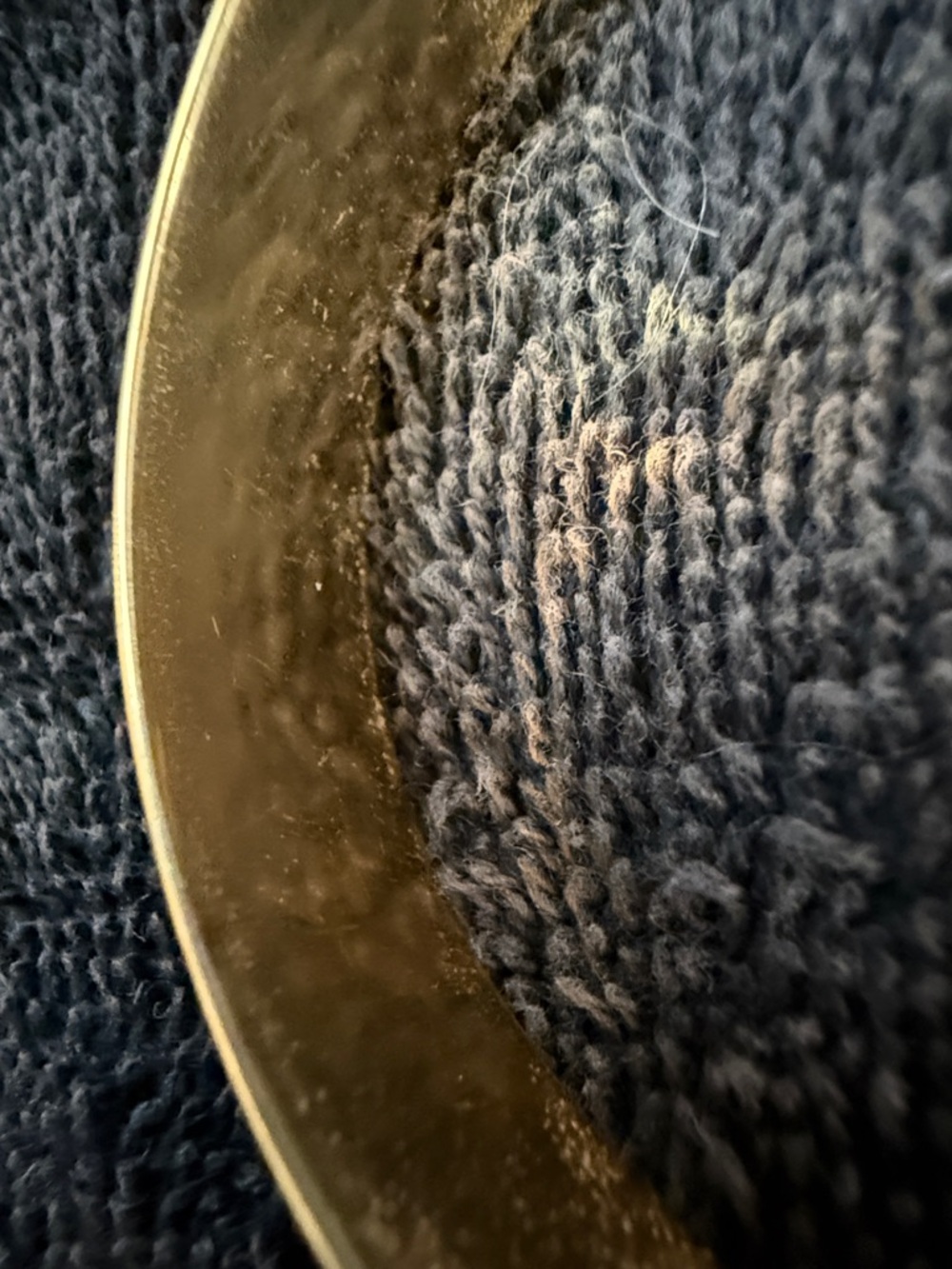 Monet women’s Textured Gold bangle - Picture 5 of 7